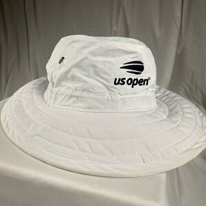 US Open White Bucket Hat